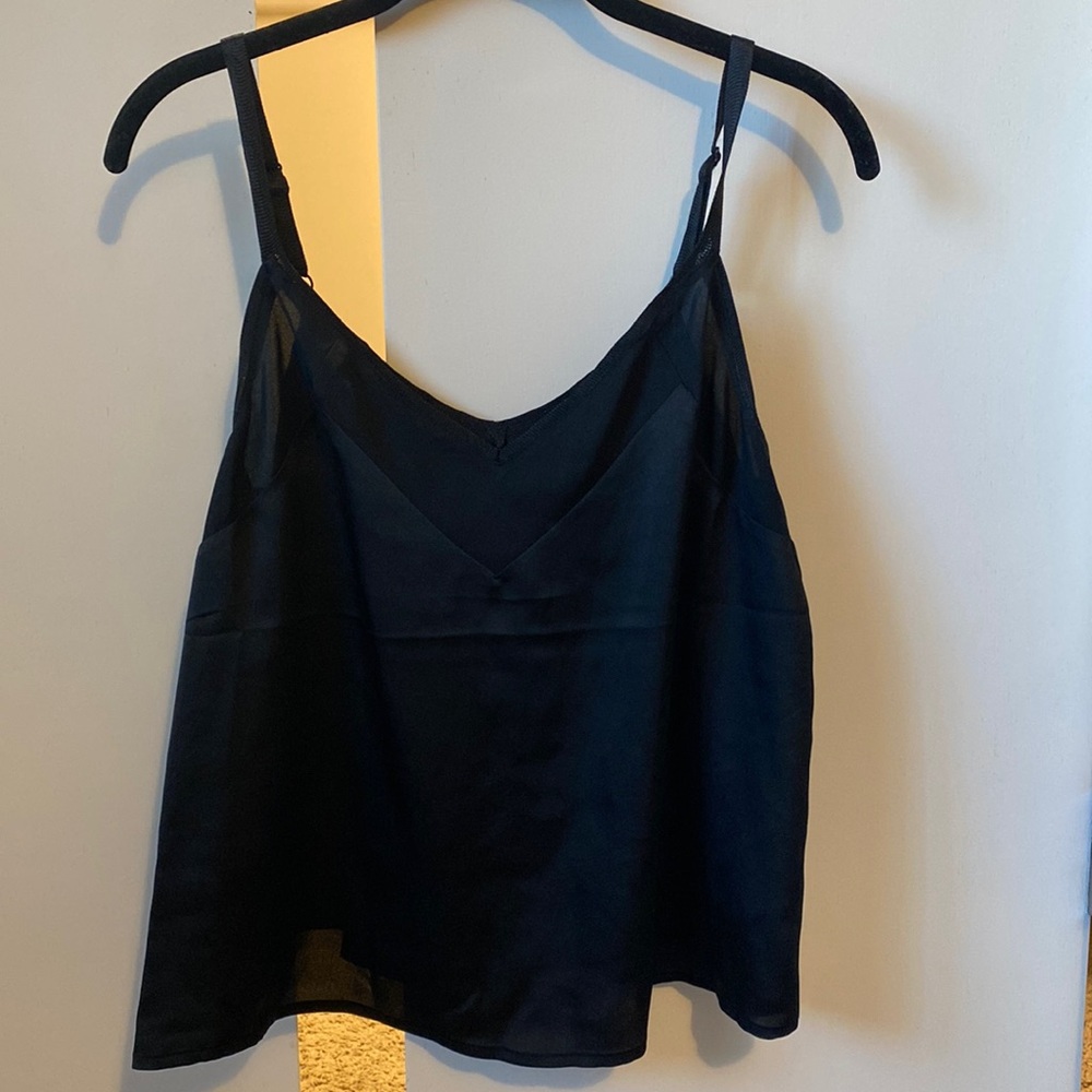 Black strap blouse